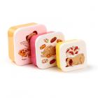Lunch Boxes Set of 3 (S/M/L) - Mopps Pug