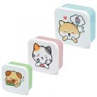 Lunch Boxes Set of 3 (S/M/L) - Adoramals Pets