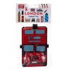 Travel Pillows & Accessories - PVC Luggage Tag - London Icons London Bus