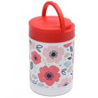 Pick of the Bunch Poppy Fields Stainless Steel Insulated Food Snack/Lunch Pot 500ml