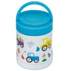 Little Tractors Reusable Stainless Hot & Cold Thermal Insulated Lunch Pot / Snack Pot 400ml