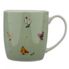Collectable Porcelain Mug - Willow Farm Chickens