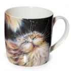 Collectable Porcelain Mug - Kim Haskins Rainbow Cat