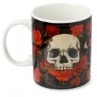 Porcelain Mug - Skulls & Roses