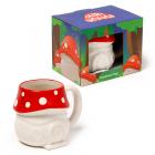 Dropship Mugs - Ceramic Fairy Toadstool House Shaped Collectable Mug