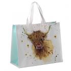 Reusable Shopping Bag - Jan Pashley Highland Coo Cow
