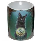 Ceramic Lisa Parker Oil Burner - Rise of the Witches Cat