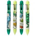 Dropship Stationery - Multi Colour Pen (6 Colours) - Dinosauria