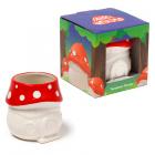 Dropship Garden Gifts & Planters - Decorative Ceramic Indoor Freestanding Planter - Fairy Toadstool House