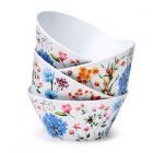 Recycled RPET Set of 4 Picnic Bowls - Nectar Meadows