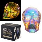 Decorative LED Light - Metallic Iridescent Skull