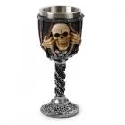 Decorative Goblet - Skull in Chains