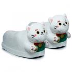 Maneki Neko Lucky Cat Slippers (One Size)