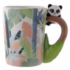 Dropship Mugs - Cute Collectable Panda Shaped Handle Ceramic Mug