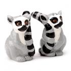 Novelty Ceramic Salt and Pepper - Lemur