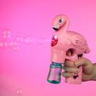 Fun Kids Musical Flamingo Bubble Gun
