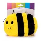 Microwavable Plush Wheat and Lavender Heat Pack - Bumble Bee