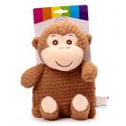 Microwavable Plush Wheat and Lavender Heat Pack - Monkey