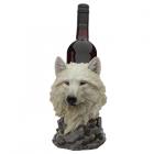 White Dream Walker Protector of the North Wolf Bottle Holder