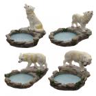 Forest Protector - Protector of the North Wolf Tea Light Candle Holder
