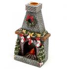 Dropship Christmas - Backflow Incense Burner - Christmas Fireplace 