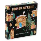 Set of 4 Cork Novelty Coasters - Christmas Baker Street