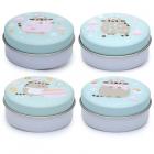 Cat Themed Gifts - Lip Balm in a Tin - Pusheen the Cat Christmas 