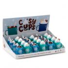 Lip Balm in Shaped Holder - Cosy Hot Chocolate