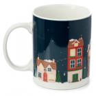 Dropship Christmas - Porcelain Mug - Christmas Village